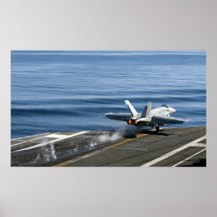 Een F/A-18E Super Hornet Poster
