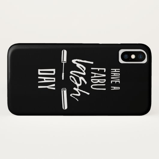 Een Fabu Lash-dag Case-Mate iPhone Case (Achterkant (horizontaal))
