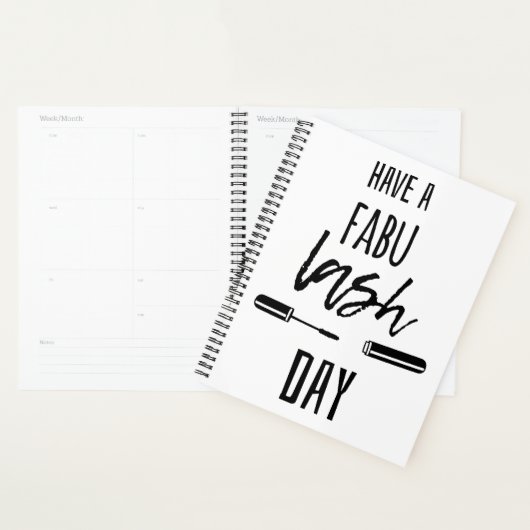 Een Fabu Lash-dag Planner (Display)