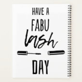 Een Fabu Lash-dag Planner (Achterkant)