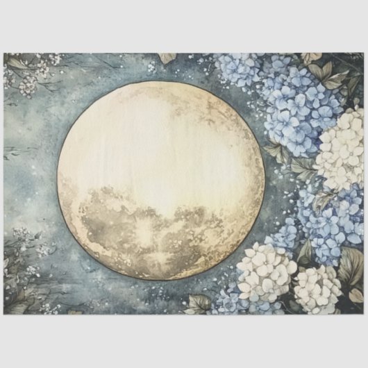 Een Fairy Moon Serie Ontwerp #9 Tissuepapier (Voorkant)