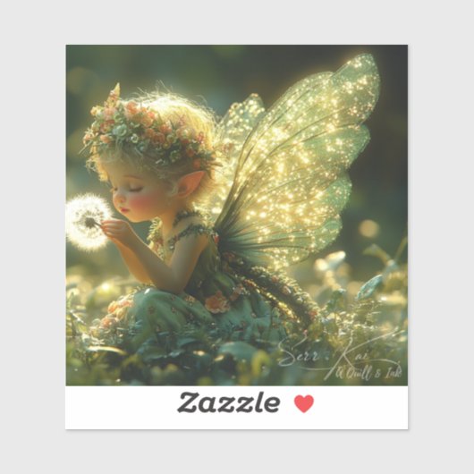 Een Fairy's Wish Sticker (Vel)