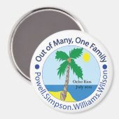 Een familie magneet (Voorkant / Achterkant)