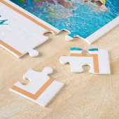 Een familiefoto Collage Hanukkah Gift Keepomwille  Legpuzzel (Zijkant)