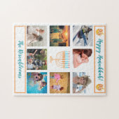 Een familiefoto Collage Hanukkah Gift Keepomwille  Legpuzzel (Horizontaal)