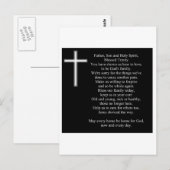 Een familiegebed briefkaart (Voorkant / Achterkant)