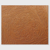 Een fancy bruine lichtgekleurde achtergrond van cadeaupapier (Vlak)