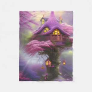 Een fantasie AI genereerde een sprookje Fleece Bla Deken
