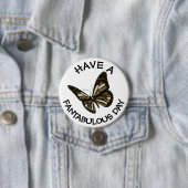 Een fantastische dag vlinder Button (In situ)