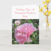 Een fantastische Moederdag Kaart (Gele Bloem)