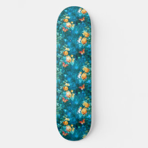 Een fee in de tuin serie ontwerp 11  skateboard