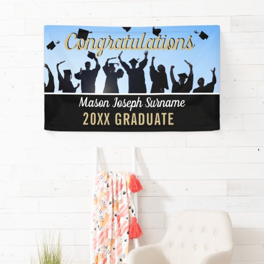 Een feest! Aangepaste Afstuderen banner (Insitu)