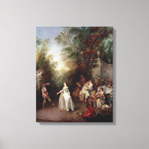 Een feest canvas afdruk
