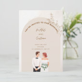 Een Feest van Liefde Kaart (Staand voorkant)