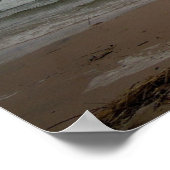 Een feestdag op het strand poster (Hoek)