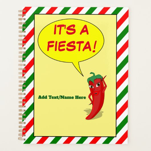 Een Fiesta Planner (Voorkant)