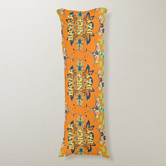 Een fijne dag en een betere nacht lichaamskussen (Voorkant Verticaal)