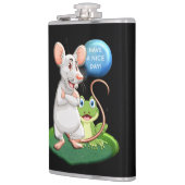 Een fijne dag heupfles (Links)