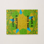 Een fijne dag legpuzzel (Horizontaal)