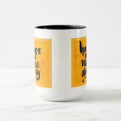 Een fijne dag mok (Midden)