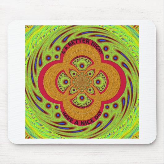 Een fijne dag muismat (Voorkant)