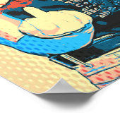 Een fijne dag poster (Hoek)