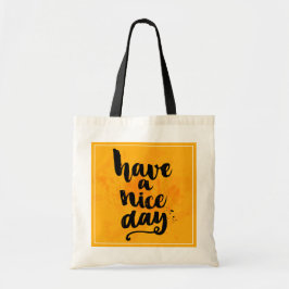 Een fijne dag tote bag