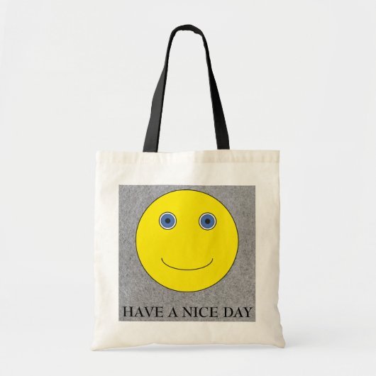 Een fijne dag tote bag (Voorkant)