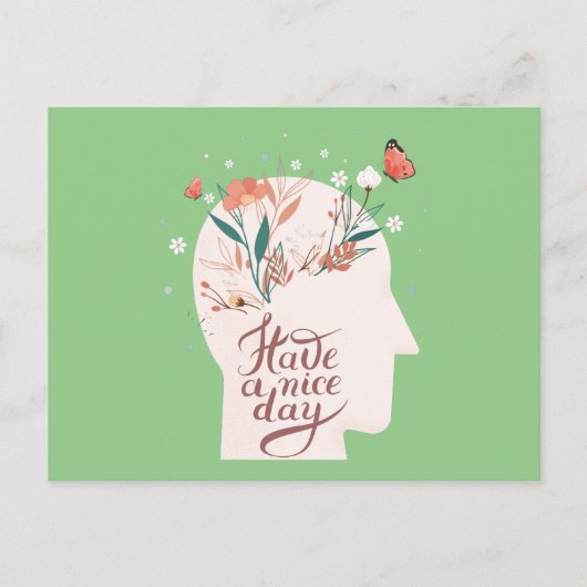 Een fijne dag uitnodiging briefkaart (Voorkant)