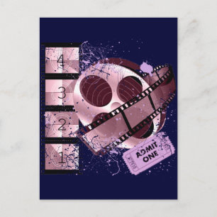 ÉÉN FILMONTWERP VAN FILM VAN FILM TOEVOEGEN BRIEFKAART