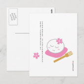 Eén filosofisch Mochi Briefkaart (Voorkant / Achterkant)