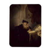 Een filosoof, 1635 (olie op het paneel) magneet (Verticaal)