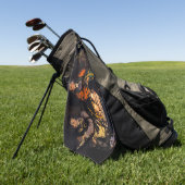 Een filosoof die lesgeeft over het Ordrery zonnest Golfhanddoek (Groen)