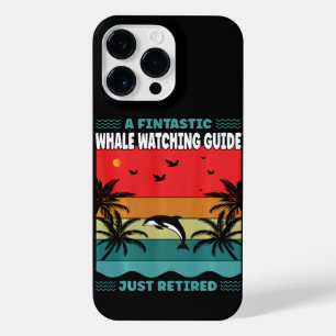 Een Fintastic Whale Watking Guide is net in ruste iPhone 14 Pro Max Hoesje