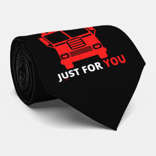EEN FIRETRUCK VOOR JE, gewoon grappig. Stropdas