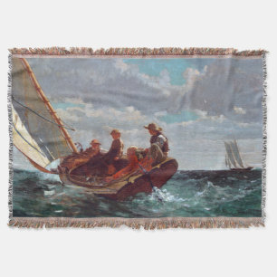 Een flinke bries 1876 Winslow Homer Deken