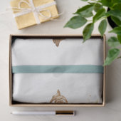 Een Floral Cross-Series Design 2 Tissuepapier (Geschenk)