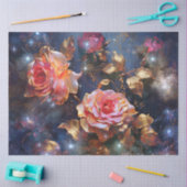 Een Floral Galaxy Series Design #21 Tissuepapier (Craft)
