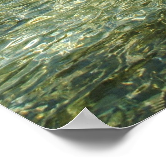 Een fontein in Jerevan Poster (Hoek)