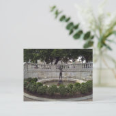 Een fontein in Mt. Washington Briefkaart (Staand voorkant)