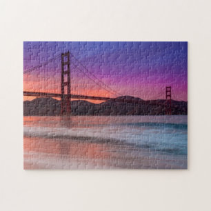 Een foto van de Golden Gate Bridge van San Francis Legpuzzel