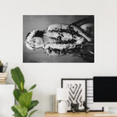 Een foto van de Hawaiian Hula DancerHawaii Poster (Thuiskantoor)