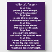 Een foto van de zuster met Easel Fotoplaat (Voorkant)