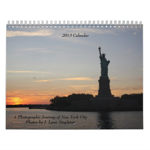 Een fotografische Reis van de Stad van New York Kalender