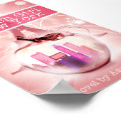 Een Frans meisje in het Poster van New York (Hoek)