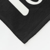 Een Franse buldog vader is Ruff franchie vader Fleece Deken (Hoek)