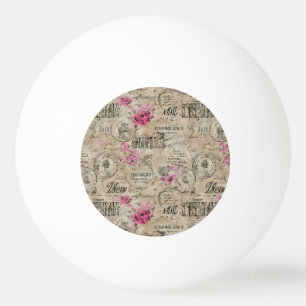 Een Franse Ephemera Design Serie 24 Pingpongballen
