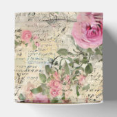 Een Franse Ephemera Design Series 1 Bedankdoosjes (Bovenkant)