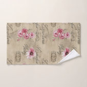 Een Franse Ephemera Design Series 20 Bad Handdoek (Handdoek)