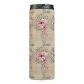 Een Franse Ephemera Design Series 20 Thermosbeker (Achterkant)